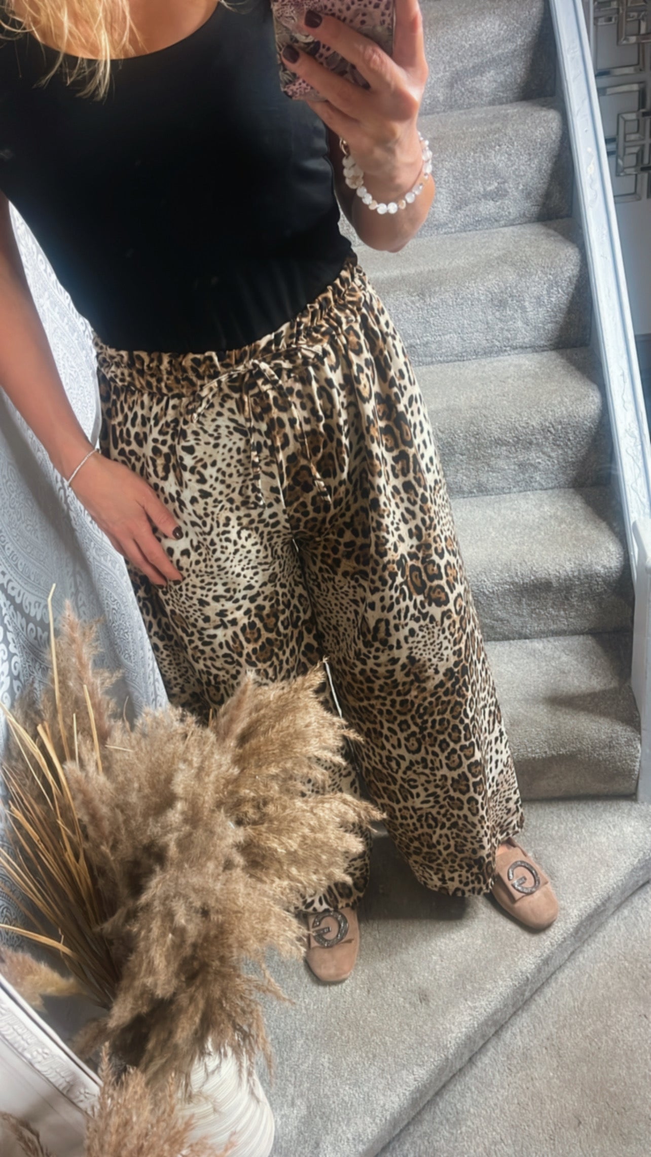 Style 1 leopard trousers