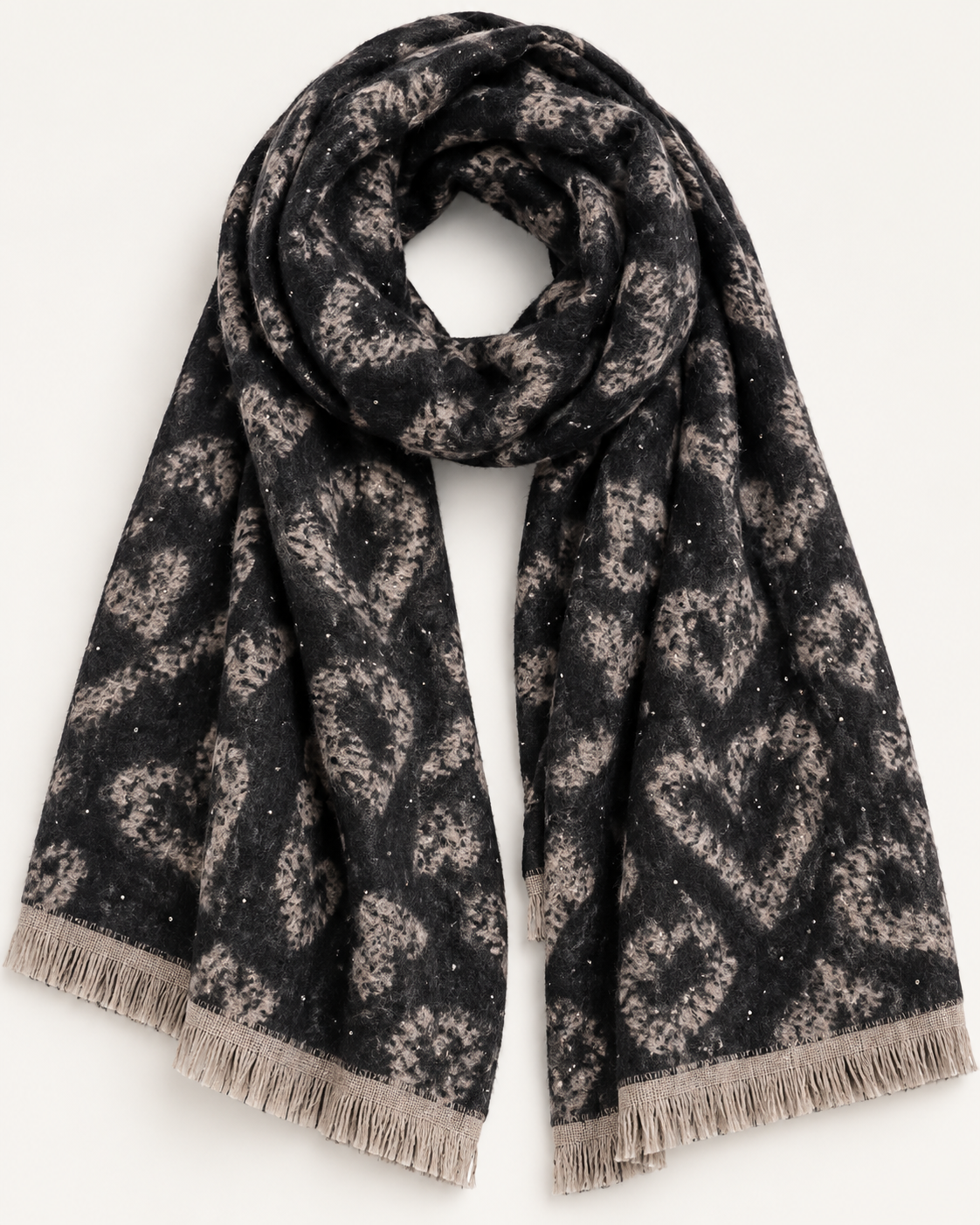 The heart scarf