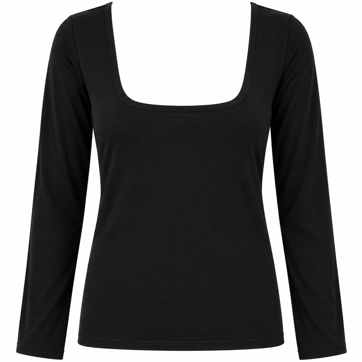 Scoop neck top