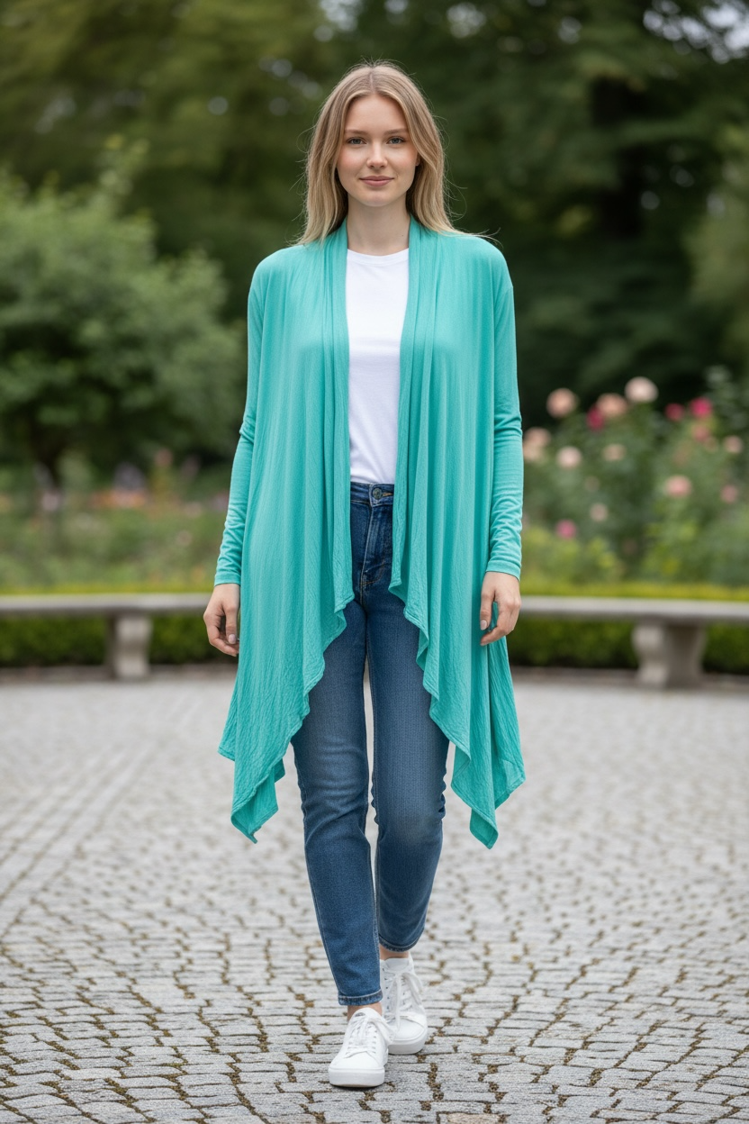 Waterfall cardigan