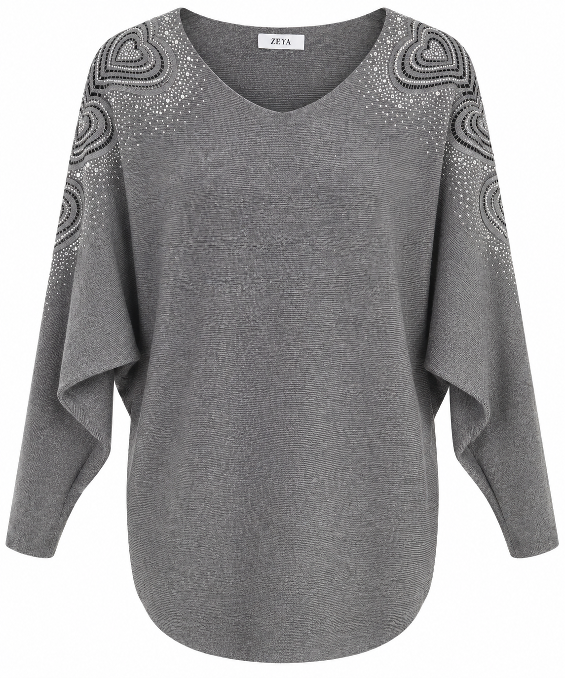 Cocoa Luxe Heart Jumper