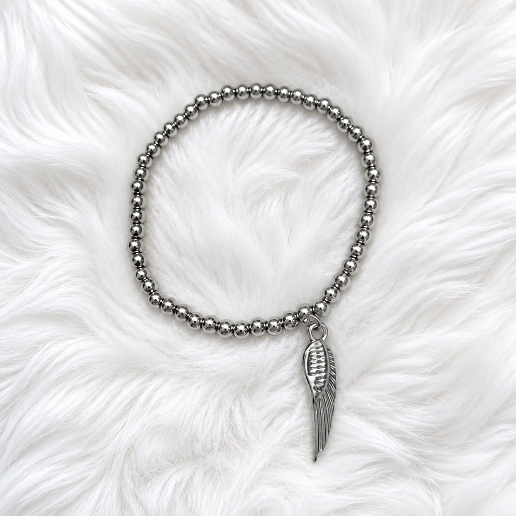 Guardian Angel Wing Bracelet – Nickel Free