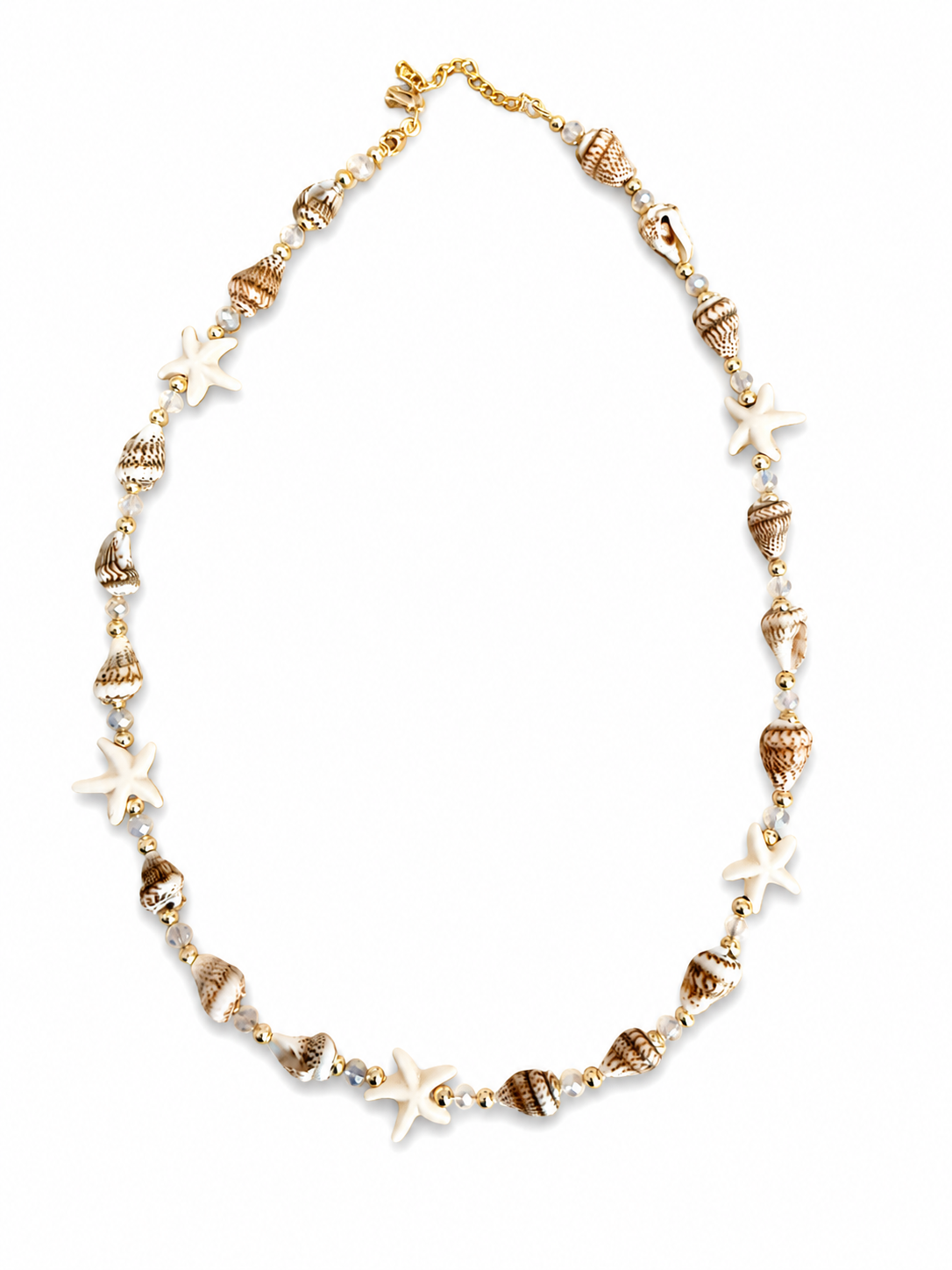 Coastal Starfish & Shell Necklace