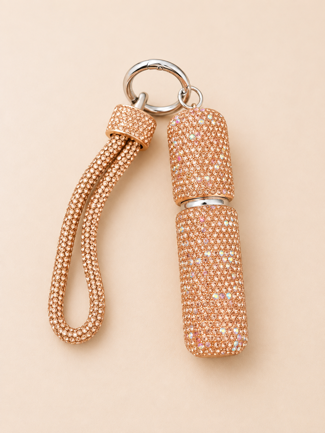 Perfume atomiser keyring