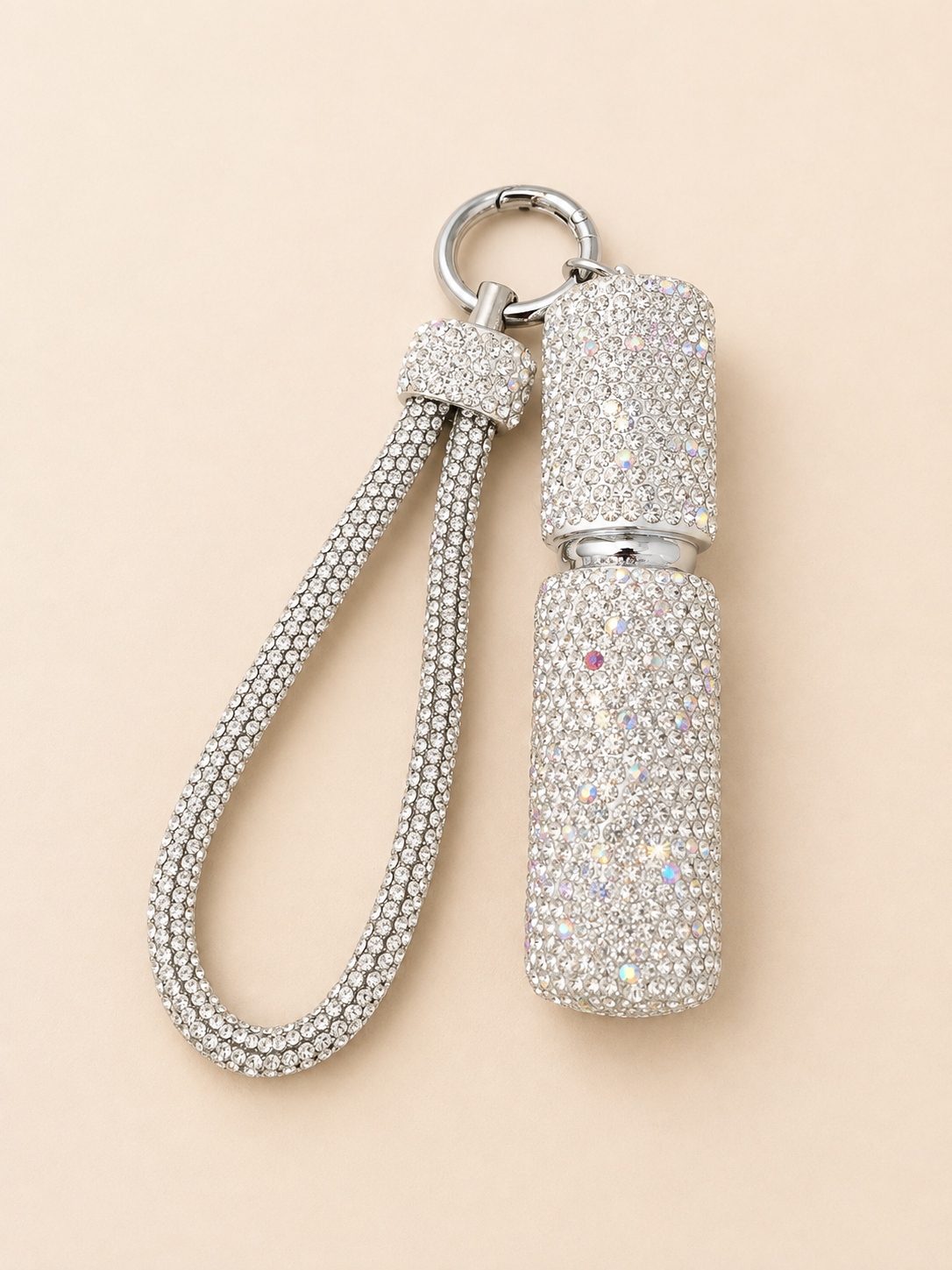 Perfume atomiser keyring